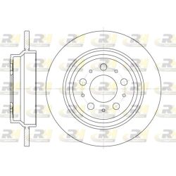 Stabdžių diskas ROADHOUSE 6620.00