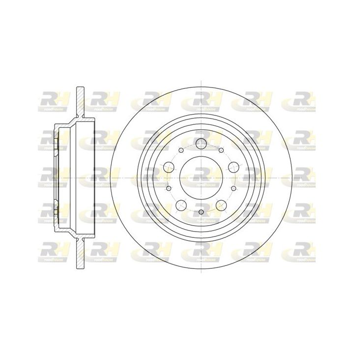 Stabdžių diskas ROADHOUSE 6620.00