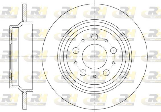 Stabdžių diskas ROADHOUSE 6620.00