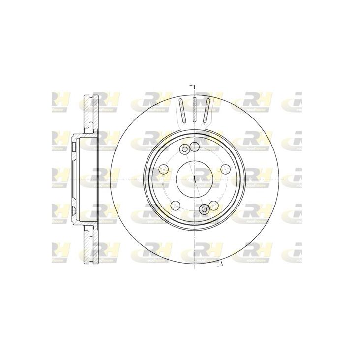 Stabdžių diskas ROADHOUSE 6622.10