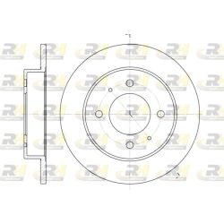 Stabdžių diskas ROADHOUSE 6627.00