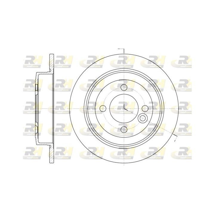 Stabdžių diskas ROADHOUSE 6629.00