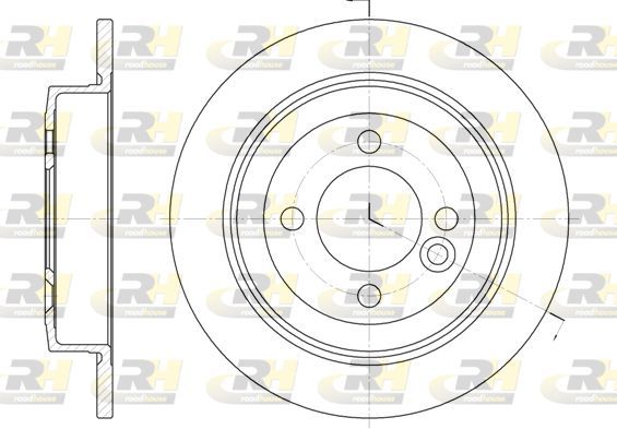 Stabdžių diskas ROADHOUSE 6629.00