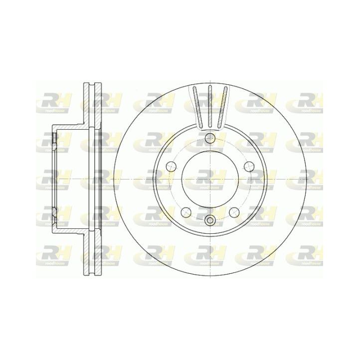 Stabdžių diskas ROADHOUSE 6643.10