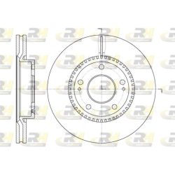 Stabdžių diskas ROADHOUSE 6663.10
