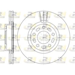 Stabdžių diskas ROADHOUSE 6672.10