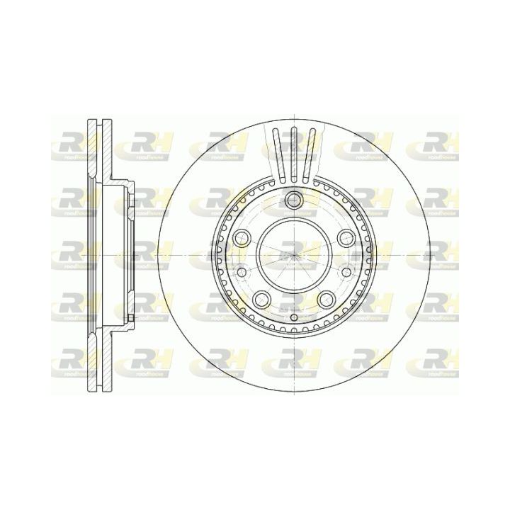 Stabdžių diskas ROADHOUSE 6673.10