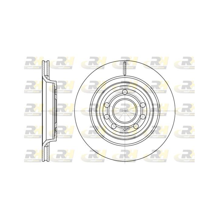 Stabdžių diskas ROADHOUSE 6686.10