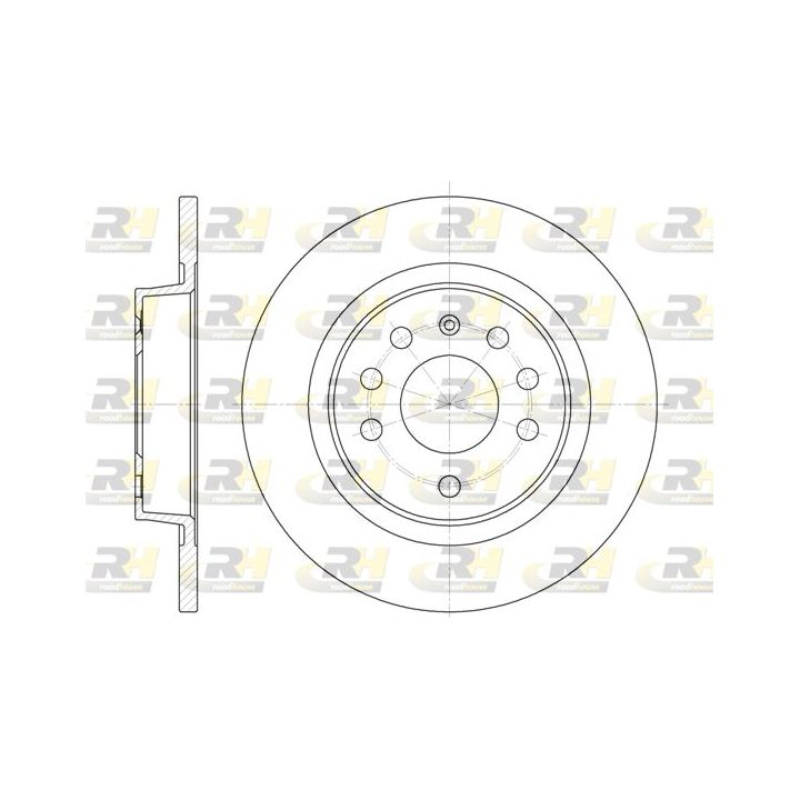 Stabdžių diskas ROADHOUSE 6688.00