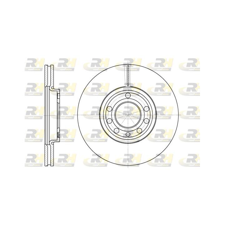 Stabdžių diskas ROADHOUSE 6689.10