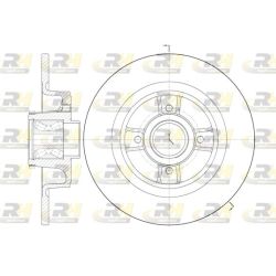 Stabdžių diskas ROADHOUSE 6698.20