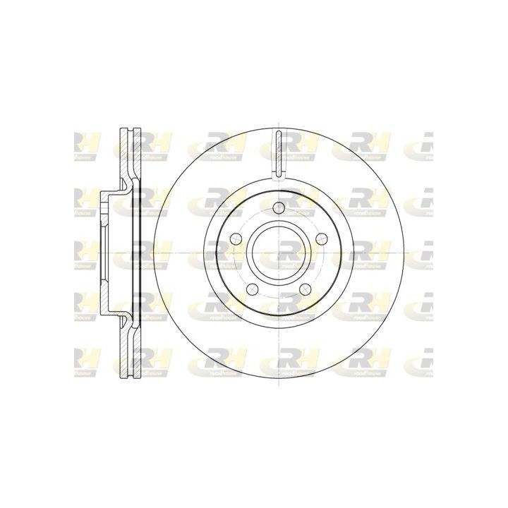 Stabdžių diskas ROADHOUSE 6711.10