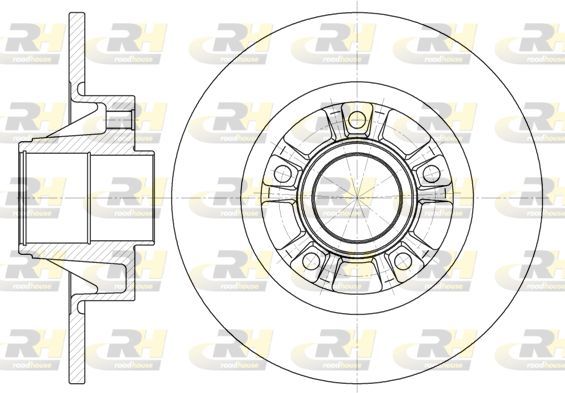 Stabdžių diskas ROADHOUSE 6733.00
