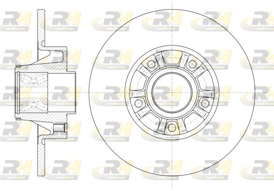 Stabdžių diskas ROADHOUSE 6733.20