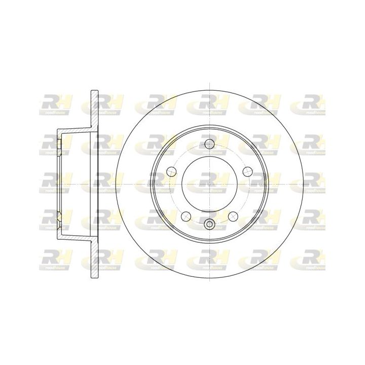 Stabdžių diskas ROADHOUSE 6735.00