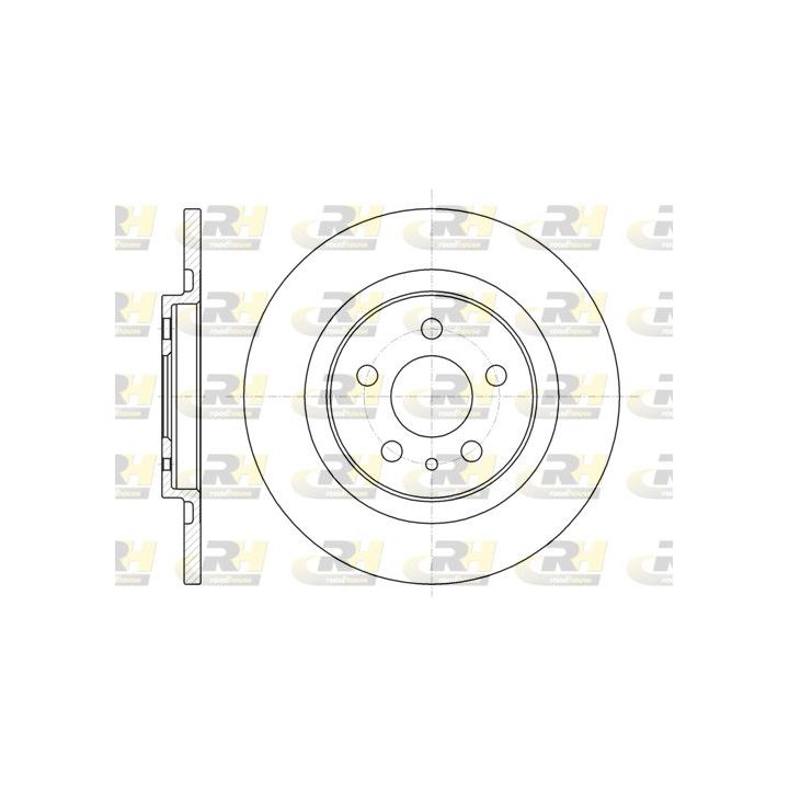 Stabdžių diskas ROADHOUSE 6736.00