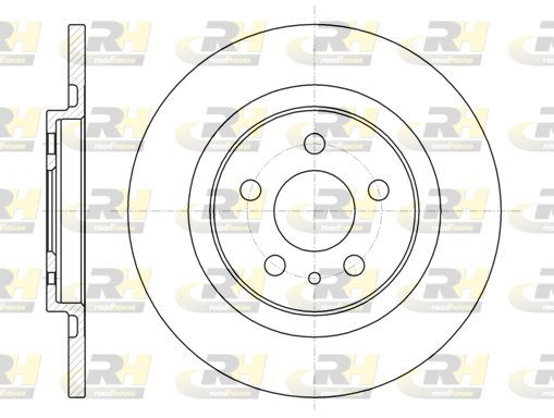 Stabdžių diskas ROADHOUSE 6736.00