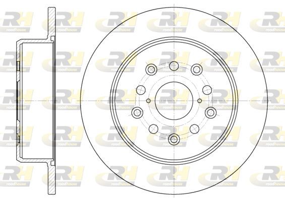 Stabdžių diskas ROADHOUSE 6752.00