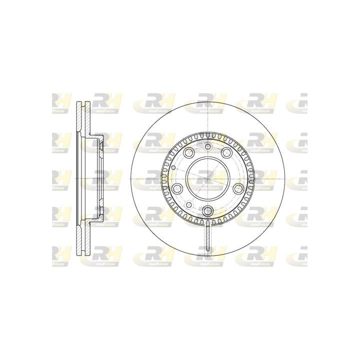 Stabdžių diskas ROADHOUSE 6767.10