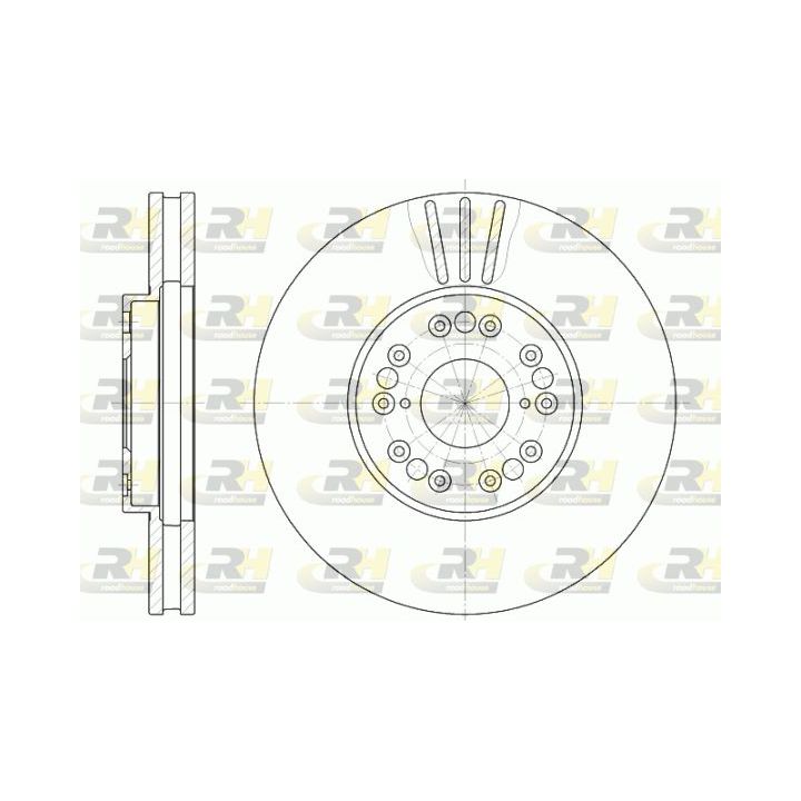 Stabdžių diskas ROADHOUSE 6793.10