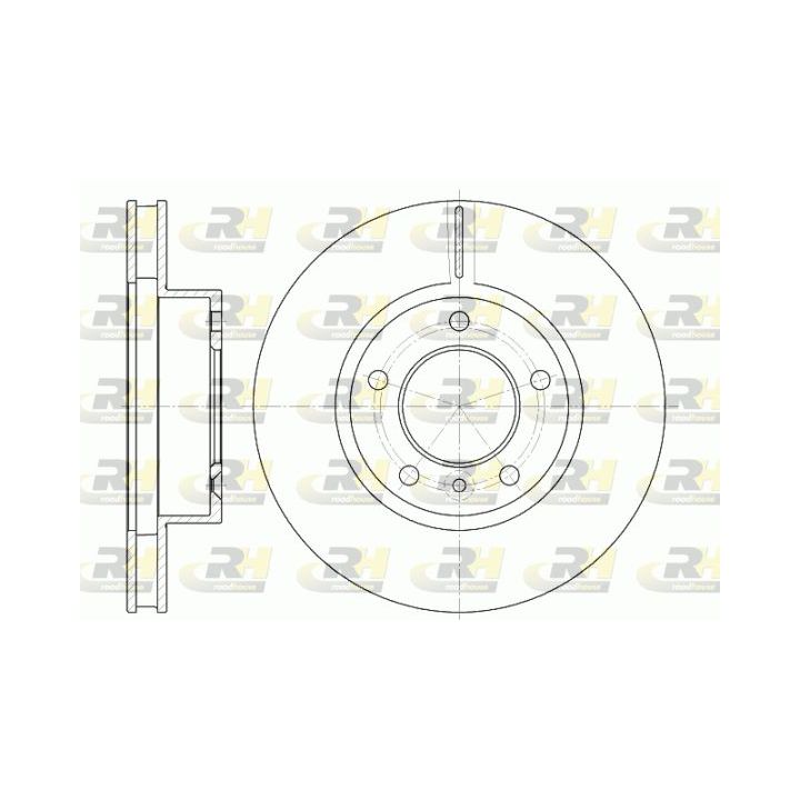 Stabdžių diskas ROADHOUSE 6802.10