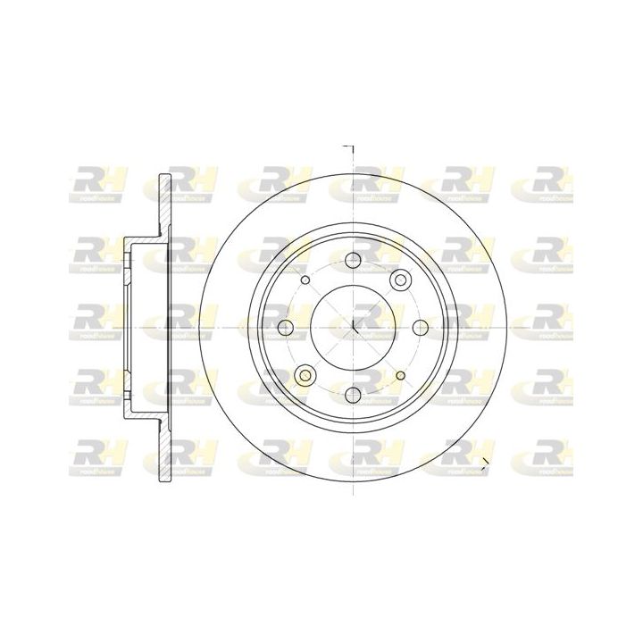 Stabdžių diskas ROADHOUSE 6813.00