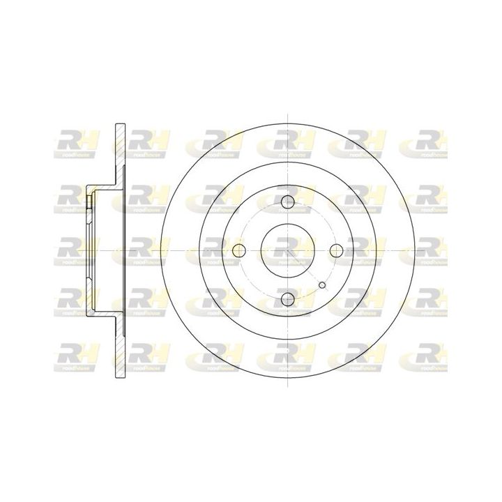 Stabdžių diskas ROADHOUSE 6833.00