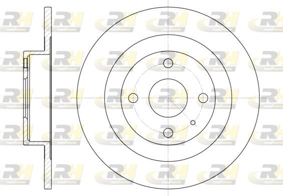 Stabdžių diskas ROADHOUSE 6833.00