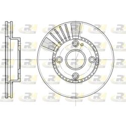 Stabdžių diskas ROADHOUSE 6834.10