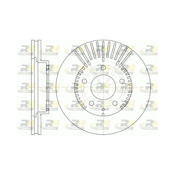 Stabdžių diskas ROADHOUSE 6840.10