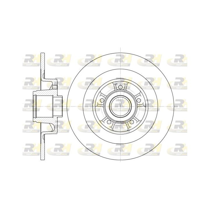 Stabdžių diskas ROADHOUSE 6848.00