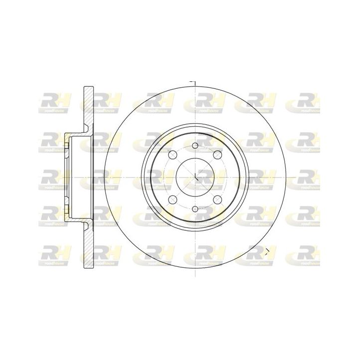Stabdžių diskas ROADHOUSE 6860.00