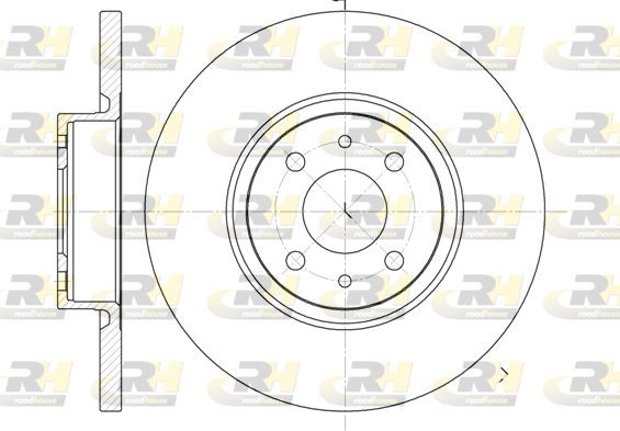 Stabdžių diskas ROADHOUSE 6860.00