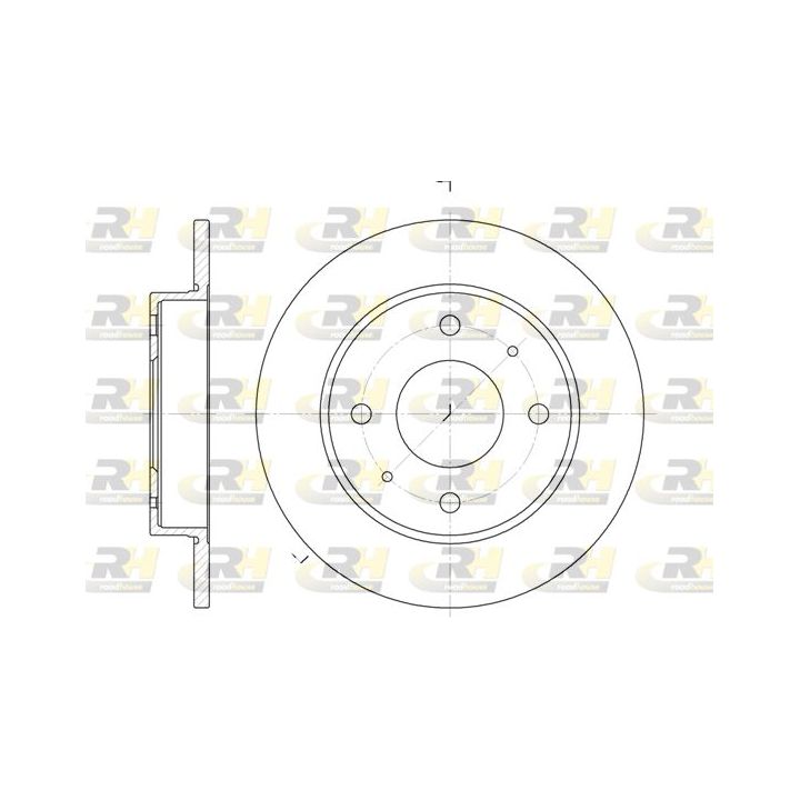 Stabdžių diskas ROADHOUSE 6879.00