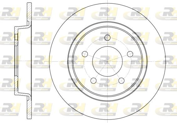 Stabdžių diskas ROADHOUSE 6880.00
