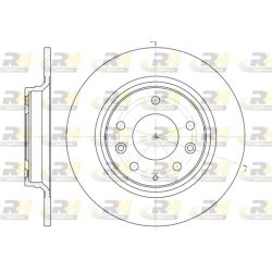 Stabdžių diskas ROADHOUSE 6881.00