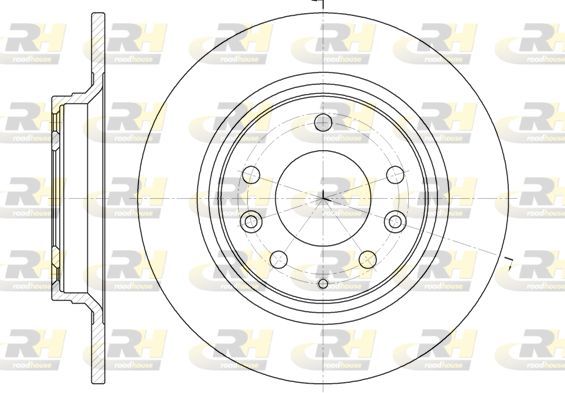 Stabdžių diskas ROADHOUSE 6881.00