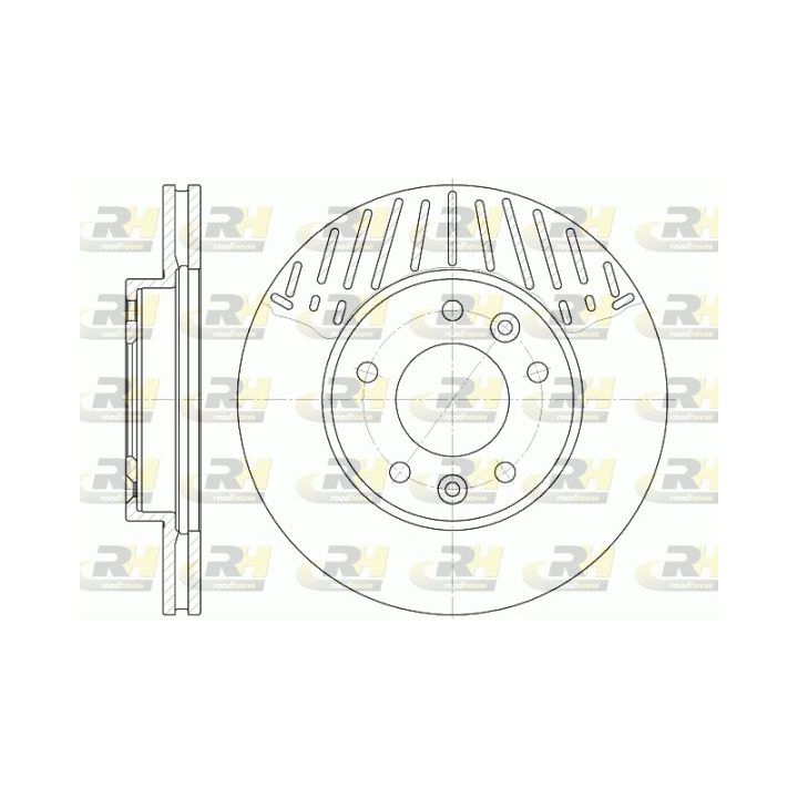 Stabdžių diskas ROADHOUSE 6885.10