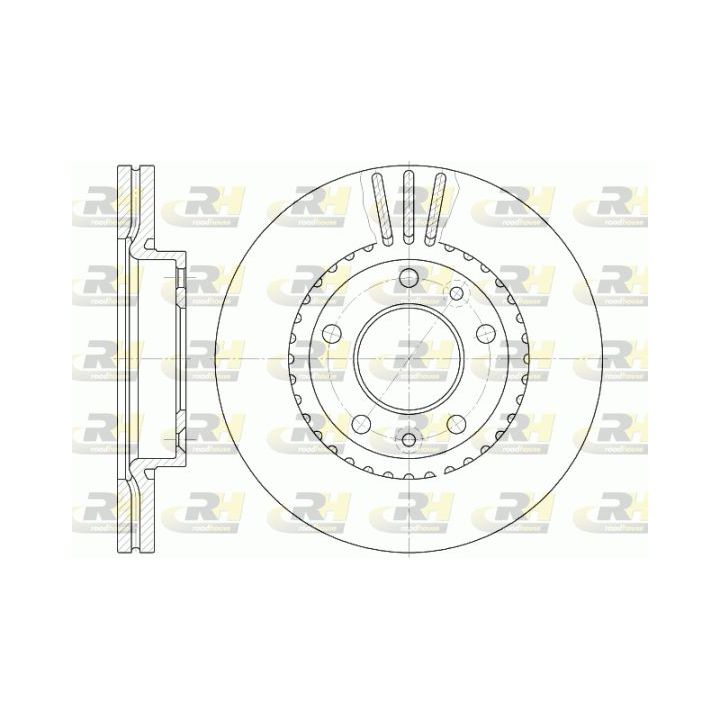 Stabdžių diskas ROADHOUSE 6888.10