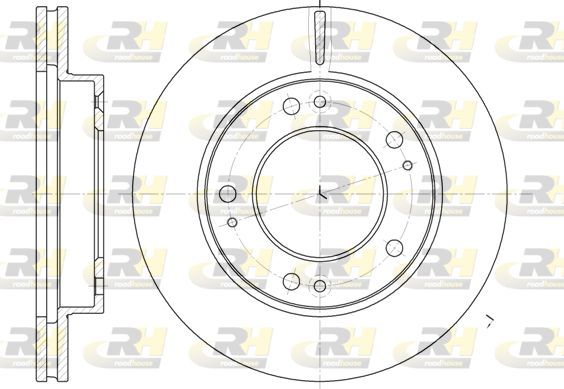 Stabdžių diskas ROADHOUSE 6893.10