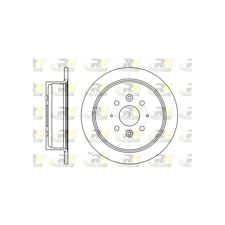 Stabdžių diskas ROADHOUSE 6905.00