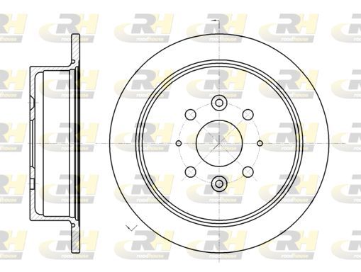 Stabdžių diskas ROADHOUSE 6905.00