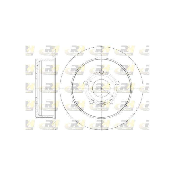 Stabdžių diskas ROADHOUSE 6911.00