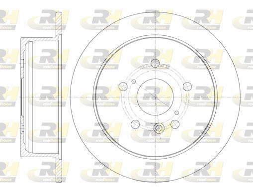 Stabdžių diskas ROADHOUSE 6911.00