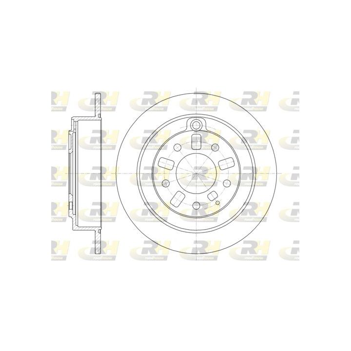 Stabdžių diskas ROADHOUSE 6923.00