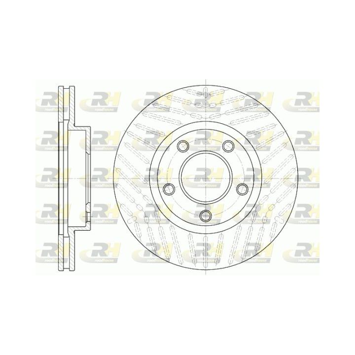 Stabdžių diskas ROADHOUSE 6932.10