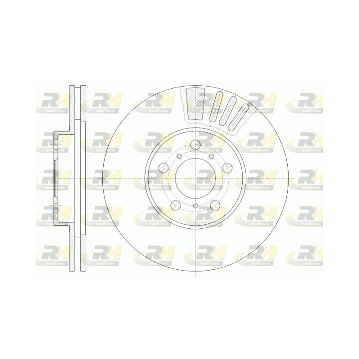 Stabdžių diskas ROADHOUSE 6935.10