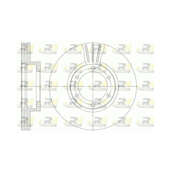 Stabdžių diskas ROADHOUSE 6951.10