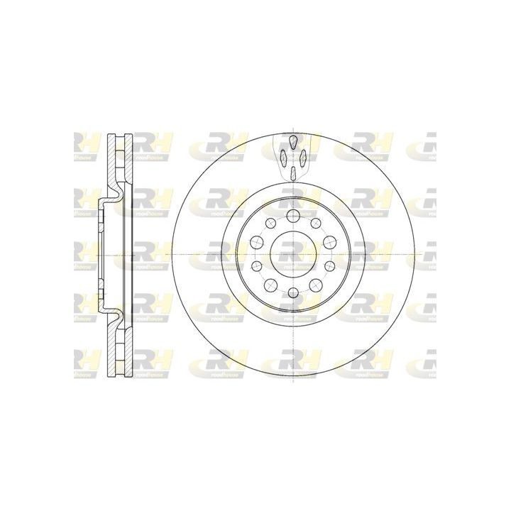 Stabdžių diskas ROADHOUSE 6980.10