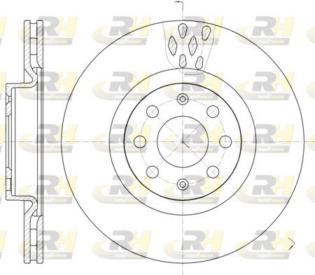 Stabdžių diskas ROADHOUSE 6982.10